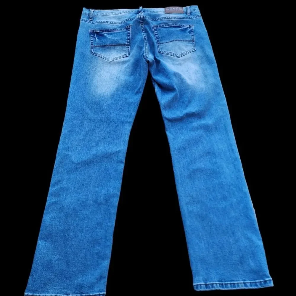 Genes‎ Shop Bowery Slim Fit Denim Jeans Mens 34 x 30 Casual Everyday Simple
